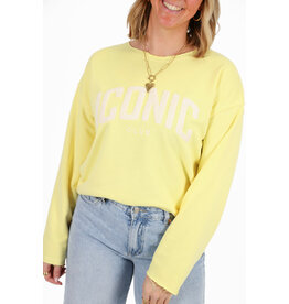 21Jewelz Iconic sweater - geel