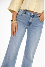 21Jewelz Gerafelde wide leg jeans extra tall - blauw