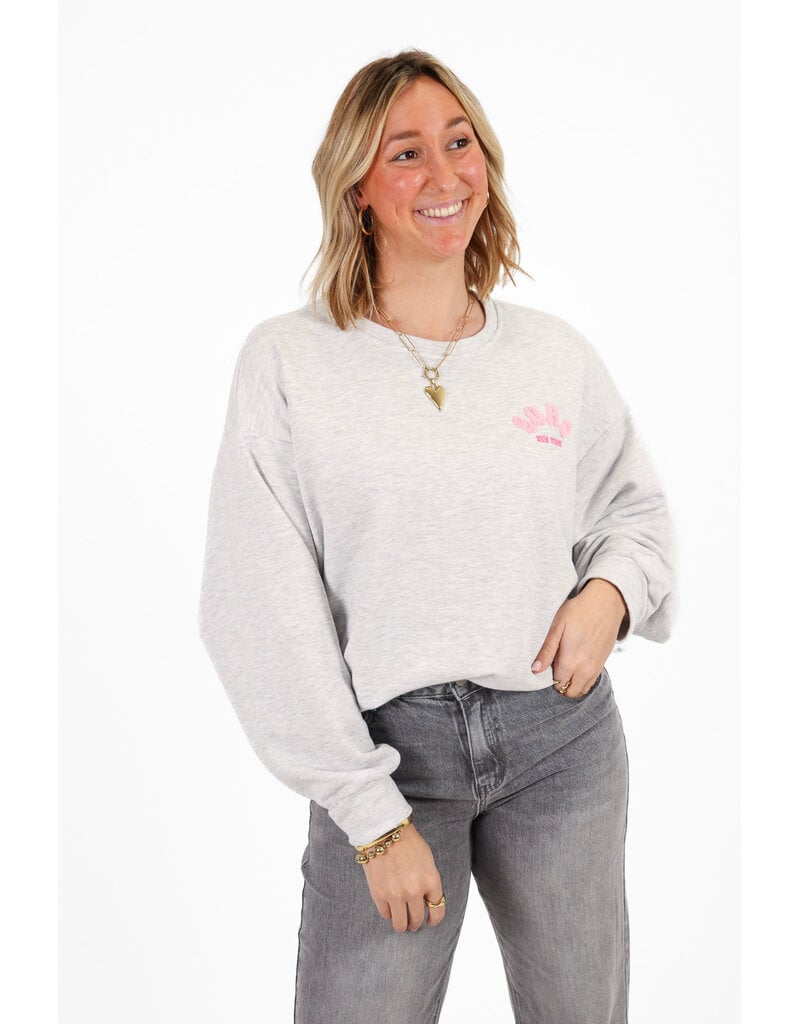 21Jewelz Soho sweater - grijs