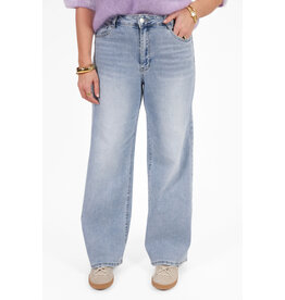 21Jewelz Basic wide leg jeans - lichtblauw