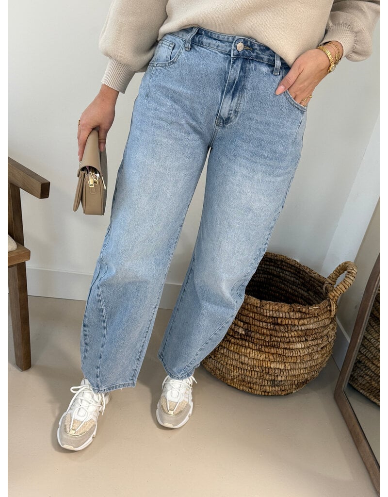 21Jewelz Barrel jeans - lichtblauw