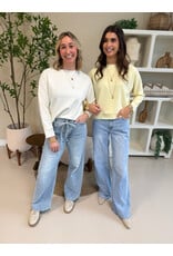 21Jewelz Effen basic sweater - ecru