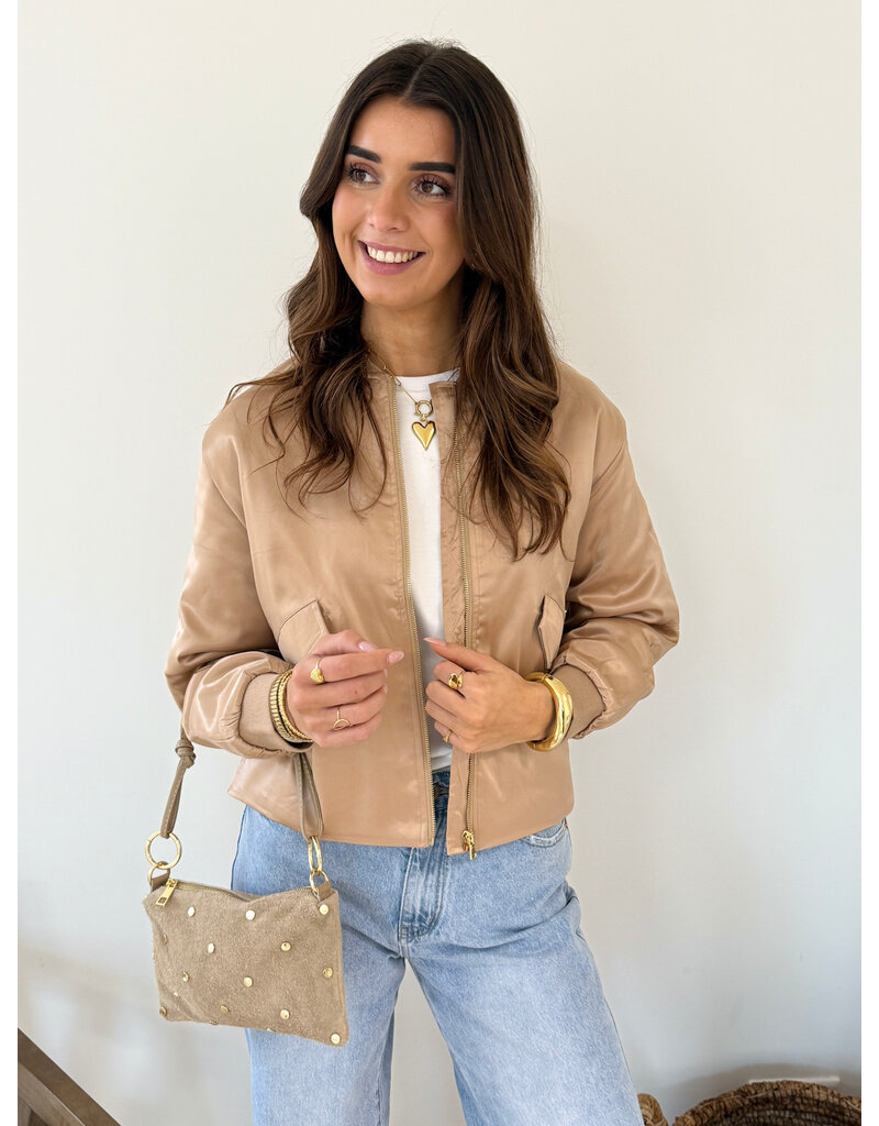 21Jewelz - The Label 21Jewelz | Bomber Myrthe - goud