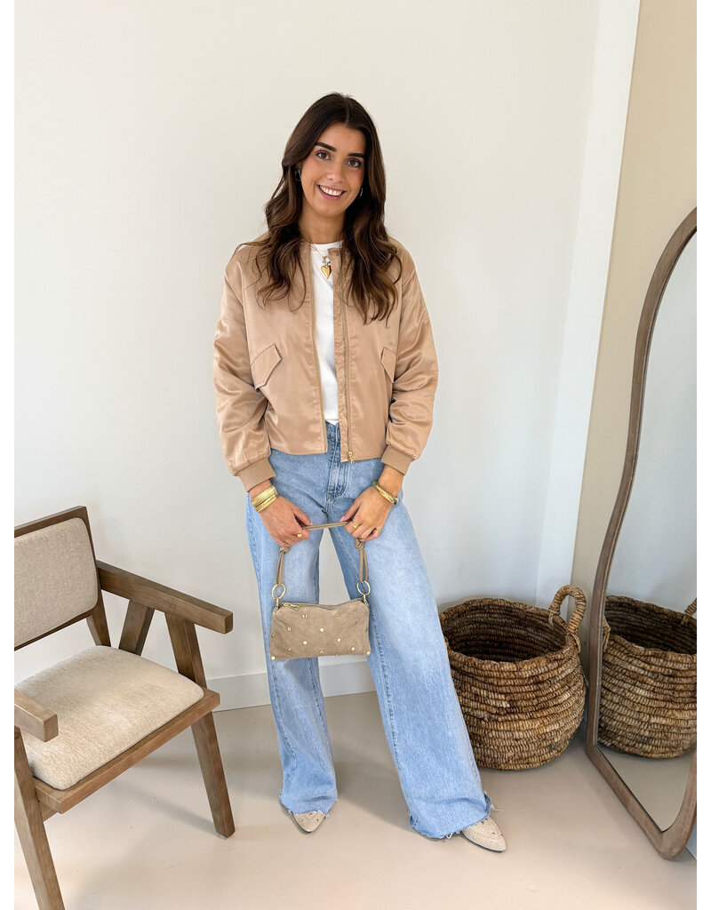 21Jewelz - The Label 21Jewelz | Bomber Myrthe - goud