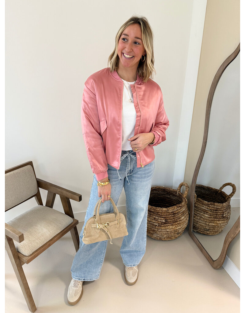 21Jewelz - The Label 21Jewelz | Bomber Myrthe - roze