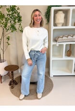 21Jewelz Effen basic sweater - ecru