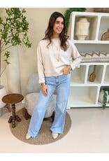 21Jewelz Effen basic sweater - beige