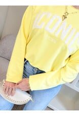 21Jewelz Iconic sweater - geel