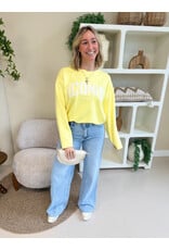 21Jewelz Iconic sweater - geel