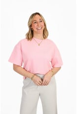 21Jewelz Effen boxy shirt - roze