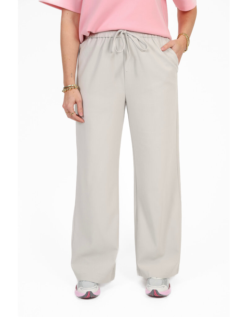 21Jewelz Effen casual jogger - lichtgrijs