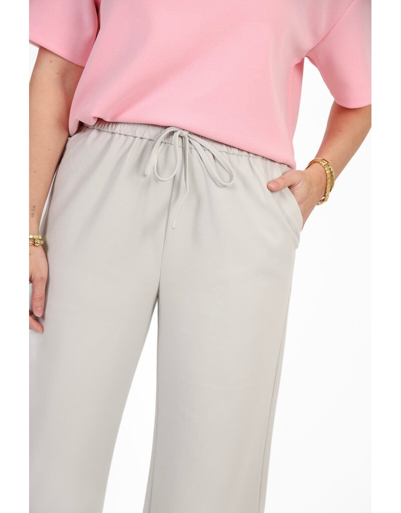 21Jewelz Effen casual jogger - lichtgrijs