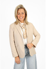 21Jewelz Blazer met krijtstreep - beige