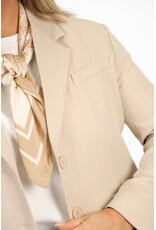 21Jewelz Blazer met krijtstreep - beige