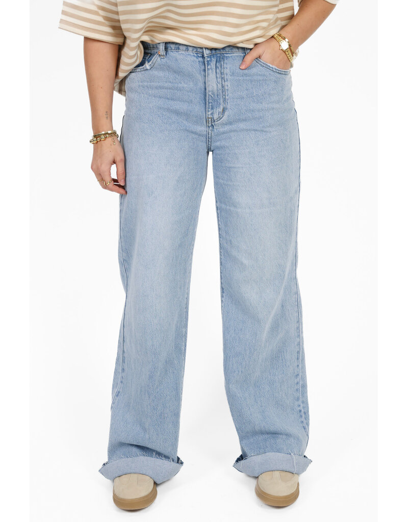 21Jewelz Wide leg jeans extra tall - blauw