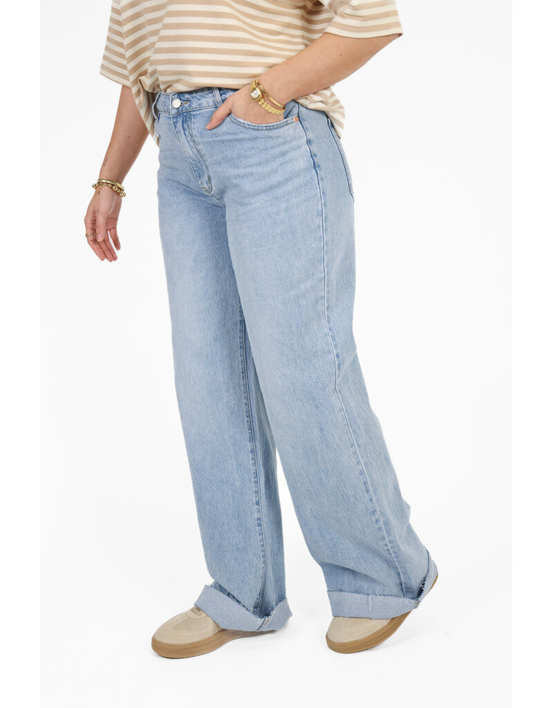 21Jewelz Wide leg jeans extra tall - blauw