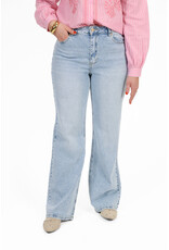 21Jewelz Jeans met gouden details - lichtblauw