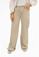 21Jewelz Extra tall basic wide leg jeans - washed beige