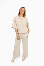 21Jewelz Co ord set met embleem - ecru