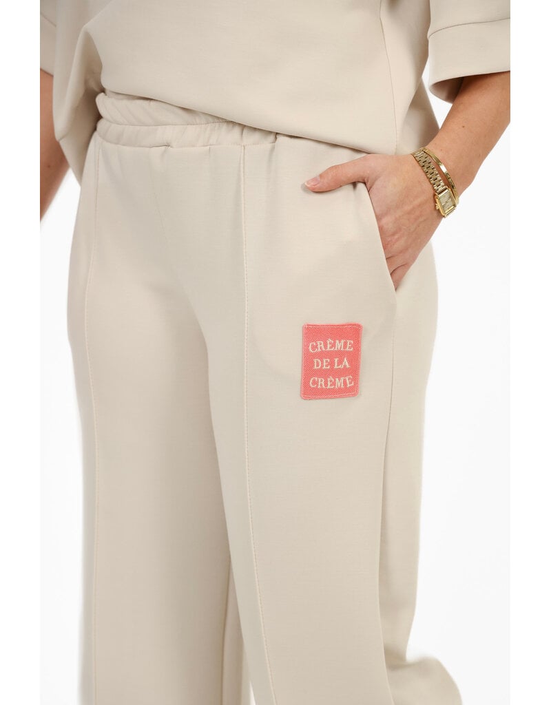 21Jewelz Co ord set met embleem - ecru