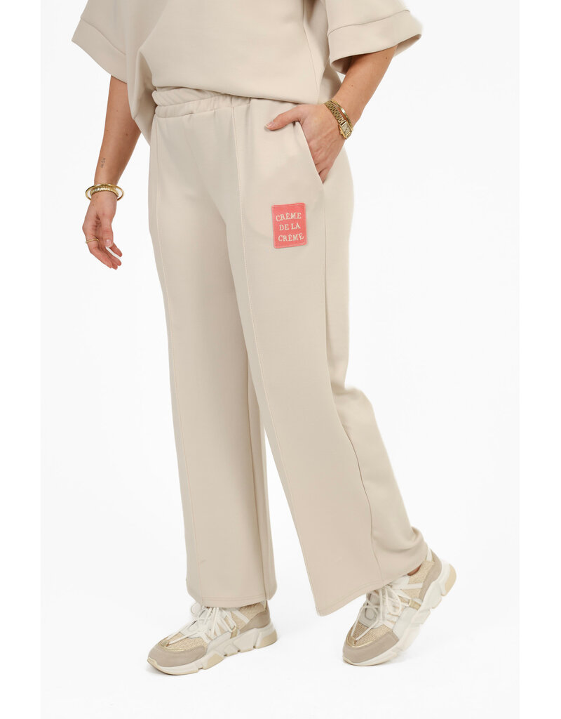 21Jewelz Co ord set met embleem - ecru