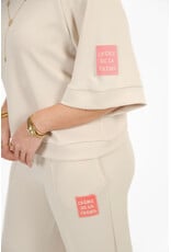 21Jewelz Co ord set met embleem - ecru
