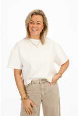 21Jewelz Effen boxy shirt - wit