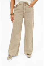 21Jewelz Basic wide leg jeans - washed beige