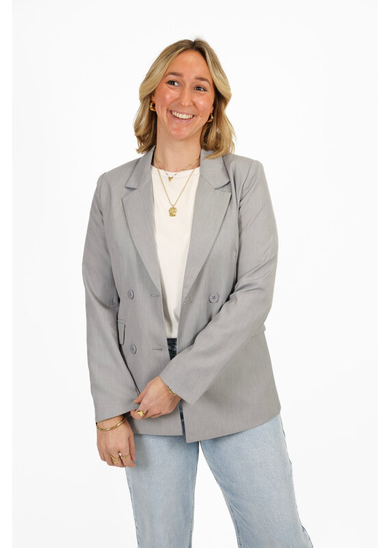 21Jewelz Blazer - lichtgrijs