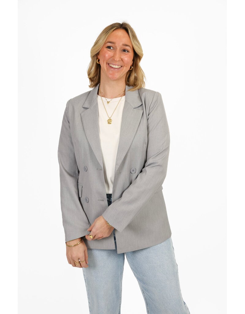21Jewelz Blazer - lichtgrijs