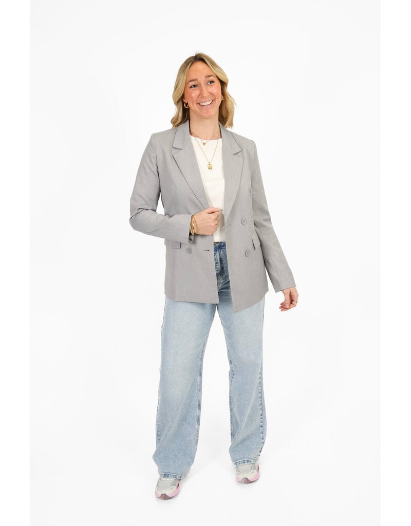 21Jewelz Blazer - lichtgrijs