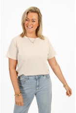 21Jewelz Effen oversized shirt - beige