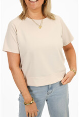 21Jewelz Effen oversized shirt - beige