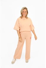 21Jewelz Co ord set met embleem - peach