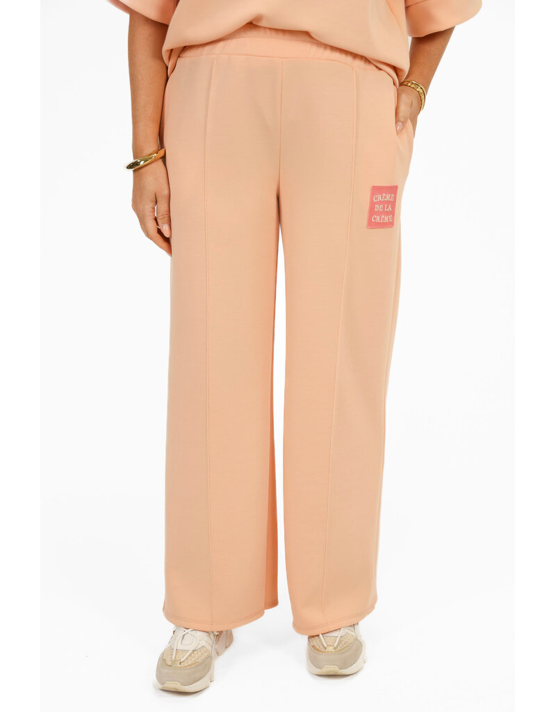 21Jewelz Co ord set met embleem - peach