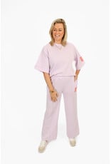 21Jewelz Co ord set met embleem - lila