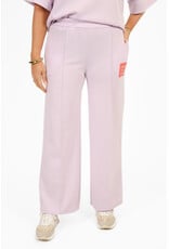 21Jewelz Co ord set met embleem - lila