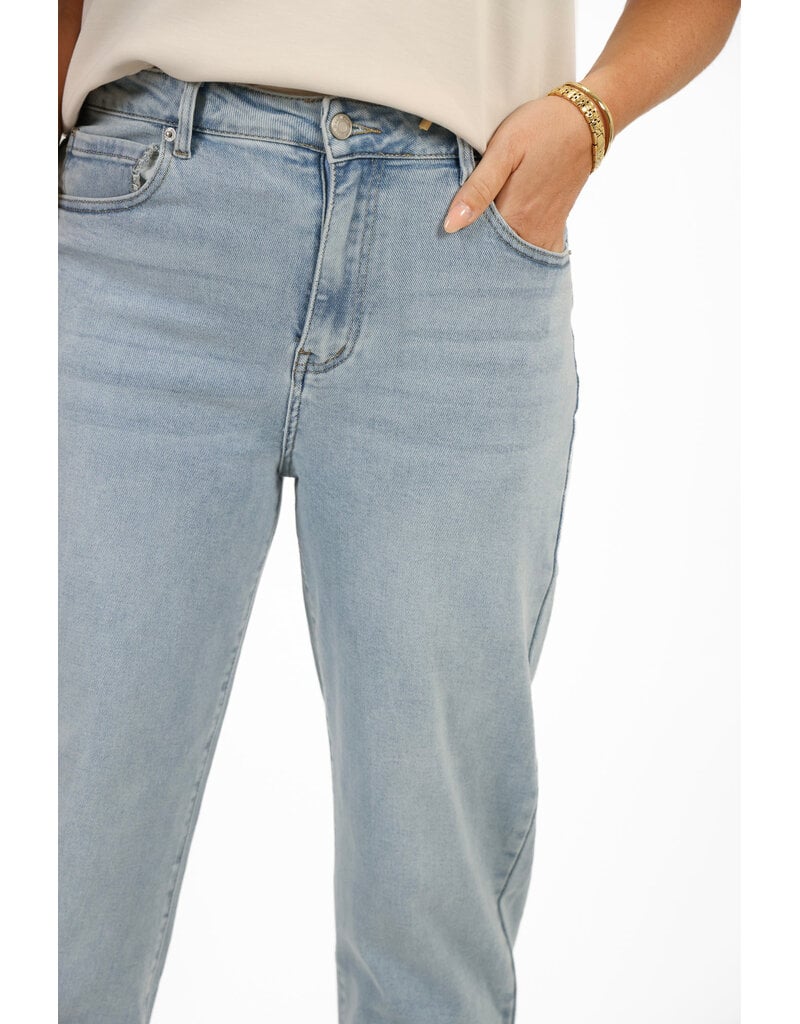 21Jewelz Stretch mom jeans - lichtblauw