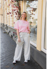 21Jewelz Effen casual jogger - lichtgrijs