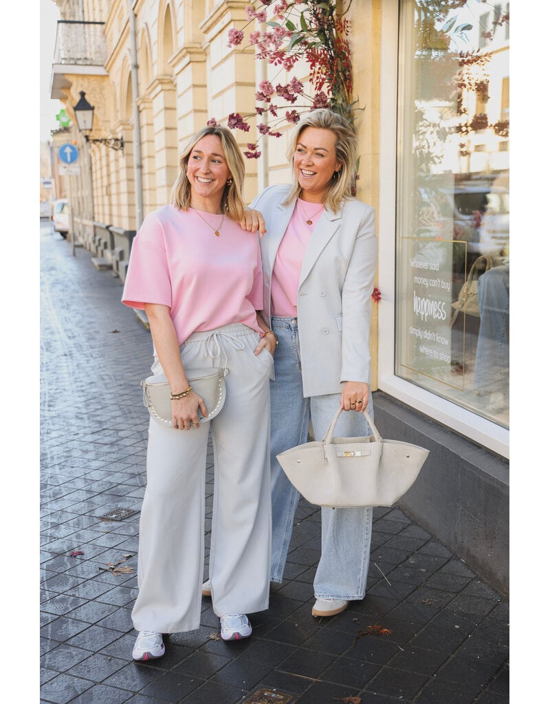 21Jewelz Effen boxy shirt - roze