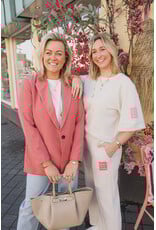 21Jewelz Co ord set met embleem - ecru