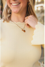 21Jewelz Zigzag truitje met lange mouw - geel