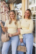 21Jewelz Zigzag truitje met lange mouw - geel