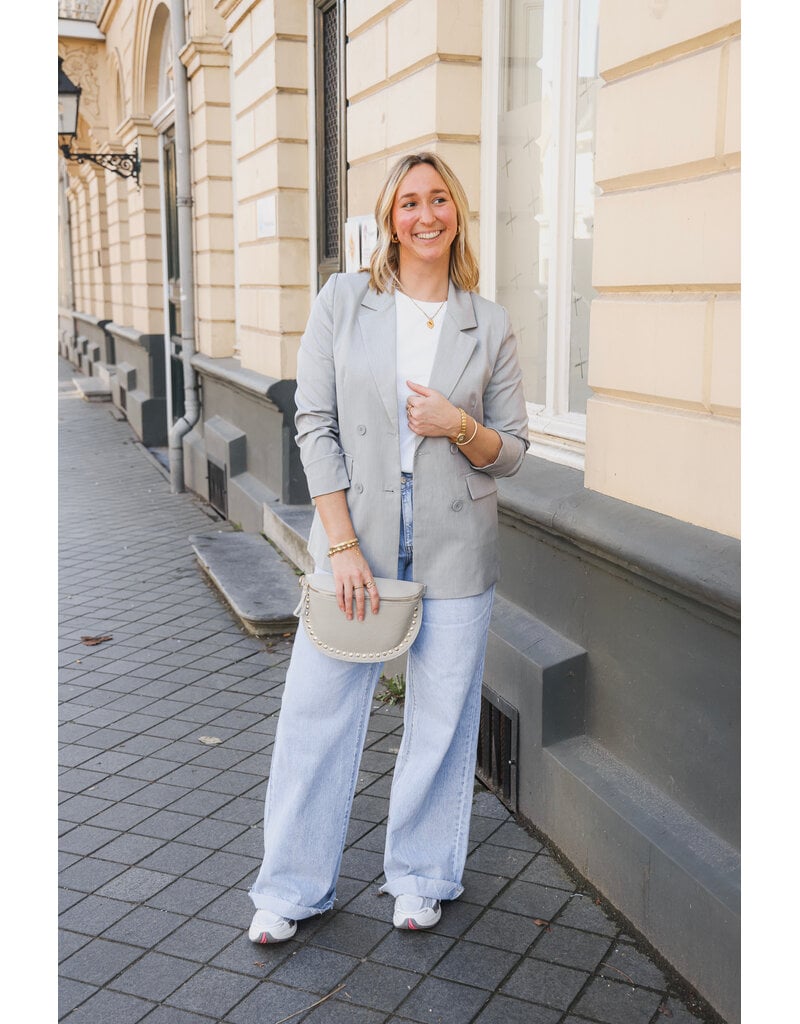 21Jewelz Blazer - lichtgrijs