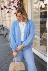 21Jewelz Gebreid vest - blauw