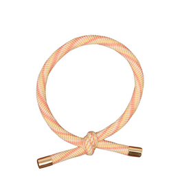 21Jewelz Haar elastiekje - geel/roze/ecru