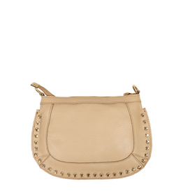 21Jewelz Middelgrote tas met gouden studs - beige