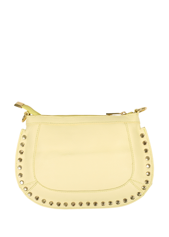 21Jewelz Middelgrote tas met gouden studs - geel