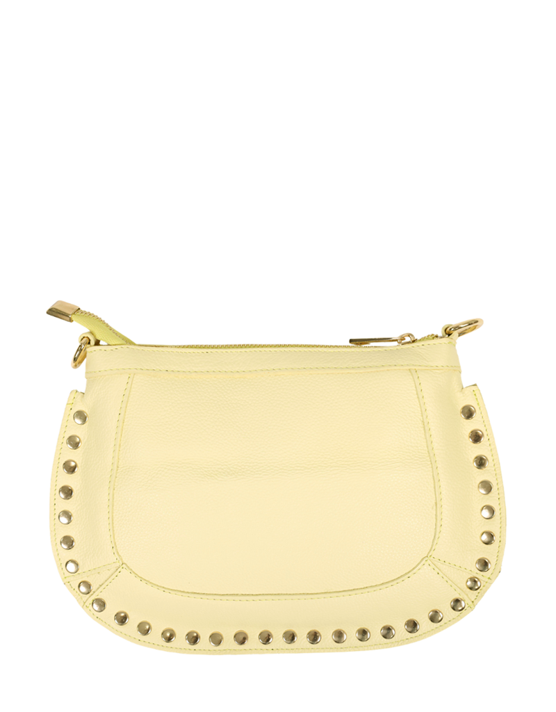 21Jewelz Middelgrote tas met gouden studs - geel