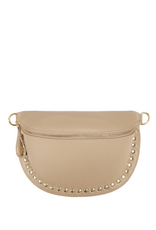 21Jewelz Crossbody tas met studs - donker beige